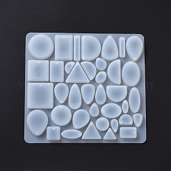 DIY Geometric Shape Pendant Silicone Molds&nbsp;DIY-E057-03