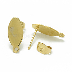 304 Stainless Steel Stud Earring Findings&nbsp;STAS-Q225-13G