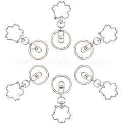 18Pcs Alloy Keychain Clasps&nbsp;KEYC-SC0001-72P