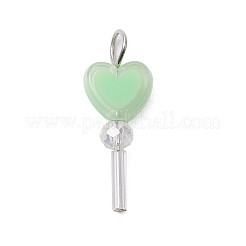 Acrylic & Glass Pendants&nbsp;PALLOY-JF03521-01