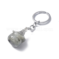 Natural Labradorite Keychains&nbsp;KEYC-P011-04P-09