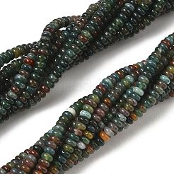 Natural Indian Agate Beads Strands&nbsp;G-N0173-04-2x4mm