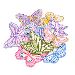 10Pcs 10 Styles Computerized Embroidery Cloth Self Adhesive Patches&nbsp;PATC-TA00001-04