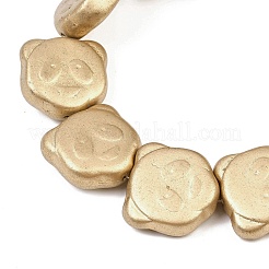 Czech Pressed Glass Beads&nbsp;GLAA-I061-34