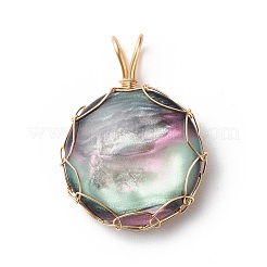 Resin Imitation Shell Pendants&nbsp;PALLOY-JF01851