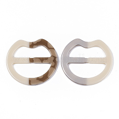 Acrylic Slide Buckles&nbsp;OACR-T020-033B