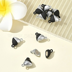 10 Sets Alloy Heart Magnetic Clasps&nbsp;FIND-FS0003-25