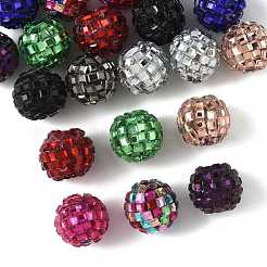 20Pcs 10 Colors Acrylic Rhinestone Beads&nbsp;OACR-FS0002-32