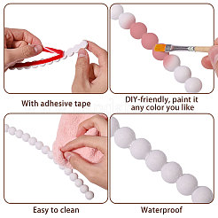 PVC Flexible Molding Trim&nbsp;DIY-WH0899-682B