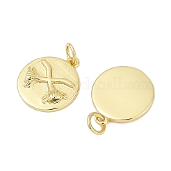 Brass Pendants&nbsp;KK-S527-31G