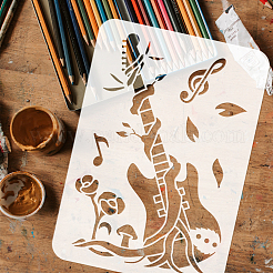 4Pcs 4 Styles PET Hollow Out Drawing Painting Stencils&nbsp;DIY-WH0394-0078