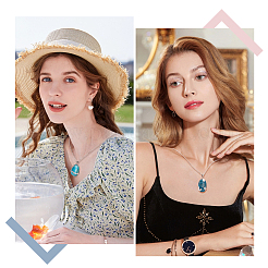 DIY Necklace Making Kits&nbsp;DIY-NB0013-84B