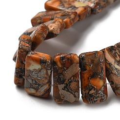 Synthetic Imperial Jasper Beads Strands&nbsp;G-Q050-A01-03