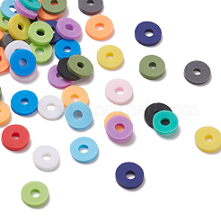 105G 15 Colors Handmade Polymer Clay Beads&nbsp;CLAY-YW0001-43