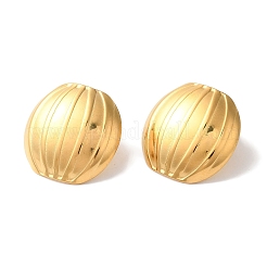 Lantern Ion Plating(IP) 304 Stainless Steel Stud Earrings for Women&nbsp;EJEW-L287-006G
