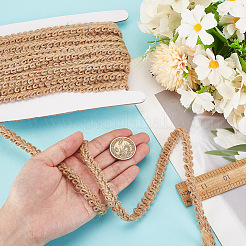 10M Braided Burlap Ribbon&nbsp;OCOR-GO0001-16E