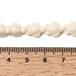 Synthetic Turquoise Beads Strands&nbsp;G-E456-35D-8x10mm-02