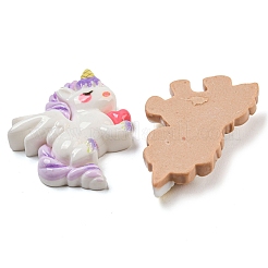 Opaque Resin Decoden Cabochons&nbsp;CRES-R200-03