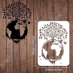 Plastic Reusable Drawing Painting Stencils Templates&nbsp;DIY-WH0202-252