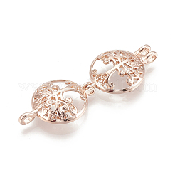 Alloy Locket Pendants&nbsp;PALLOY-S062-54RG