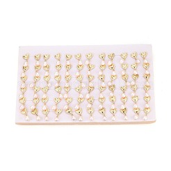 Brass Natural Pearl Dangle Stud Earrings&nbsp;PEAR-N017-07J