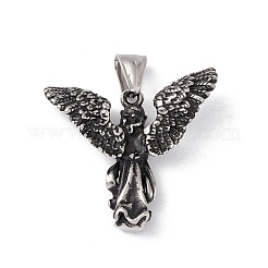 304 Stainless Steel Manual Polishing Pendants&nbsp;STAS-G267-04AS