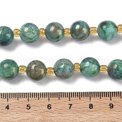 Electroplated Natural Druzy Geode Crystal Beads Strands&nbsp;G-G459-02N