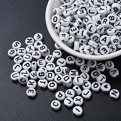 800Pcs 4 Style Acrylic Beads&nbsp;MACR-YW0001-17