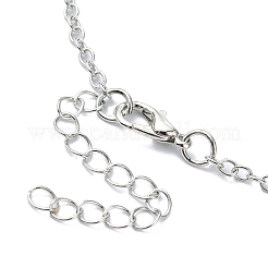 Alloy Pendant Necklaces&nbsp;NJEW-H031-01C-P