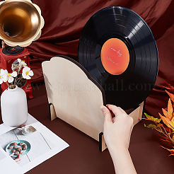 Wooden Vinyl Record Stands&nbsp;ODIS-WH0030-197