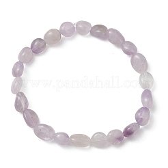 Natural Lavender Amethyst Beaded Bracelets&nbsp;BJEW-JB13145
