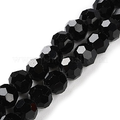 Transparent Glass Beads Strands&nbsp;GLAA-Q104-01B