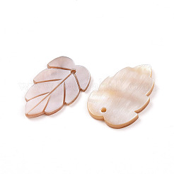 Natural Freshwater Shell Carved Pendants&nbsp;SHEL-N036-18