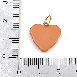 Spray Painted 304 Stainless Steel Pendants&nbsp;SA-CBA4A21-07G
