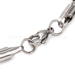 304 Stainless Steel Rope Chain Bracelets for Women&nbsp;BJEW-G711-14GP