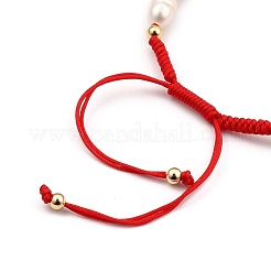 Adjustable Nylon Thread Braided Beads Bracelets&nbsp;BJEW-JB05384-01