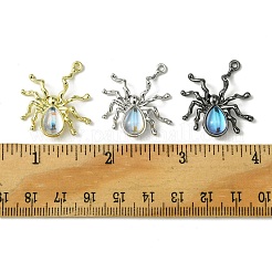 6Pcs 3 Colors Halloween Rack Plating Alloy Pendants&nbsp;PALLOY-FS0001-03