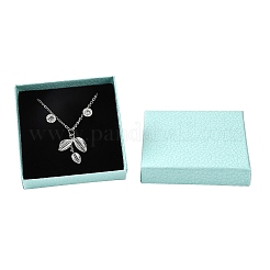 Square Cardboard Necklace Box&nbsp;X1-CBOX-Q038-02C
