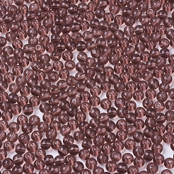 6/0 Transparent Glass Seed Beads&nbsp;SEED-S040-09A-02