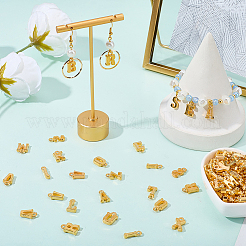 300Pcs Electroplated Plastic Charms&nbsp;KY-SC0002-61G