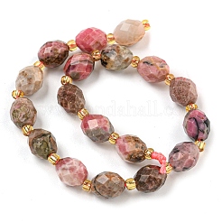 Natural Rhodonite Beads Strands&nbsp;G-N342-49