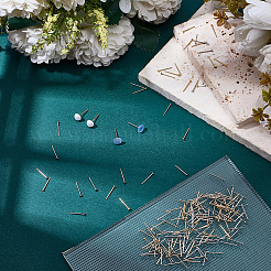 300Pcs 2 Colors 304 Stainless Steel Flat Round Blank Peg Stud Earring Findings&nbsp;STAS-SC0021-53