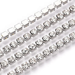Iron Rhinestone Strass Chains&nbsp;CH-YW0003-01A-NF