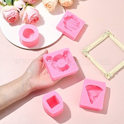 5Pcs 5 Styles DIY Silicone Molds&nbsp;DIY-CJ0002-52