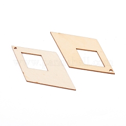 Natural Wood Big Pendants&nbsp;DIY-WH0166-32C