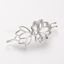 Alloy Diffuser Locket Pendants&nbsp;PALLOY-S062-40P