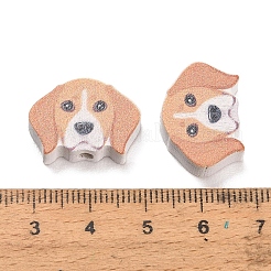 Printed Wood Beads&nbsp;WOOD-D289-01F