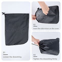 2Pcs Waterproof Dustproof Oxford Cloth Rearview Mirror Protective Cover&nbsp;ABAG-CN0001-63