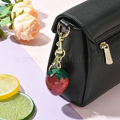 Resin Keychain with Zinc Alloy Ring for Keychain&nbsp;KEYC-CJC0003-05B-G
