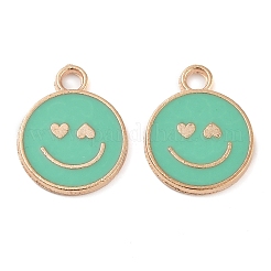Alloy Enamel Pendants&nbsp;PALLOY-S192-04G